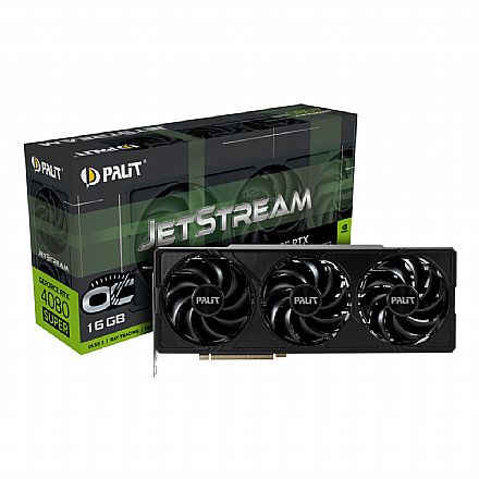 GeForce RTX 4080 Super 16GB GDDR6X 256bits - Palit Jetstream OC - NED408SS19T2