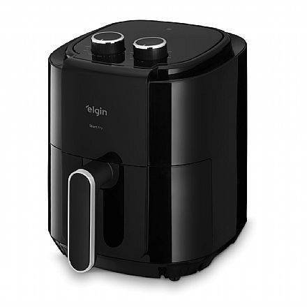 Fritadeira Airfryer Elgin Start Fry - 127V - Grelha Removível - 3,5 Litros - 1400W - Preta - 42AFR5001000