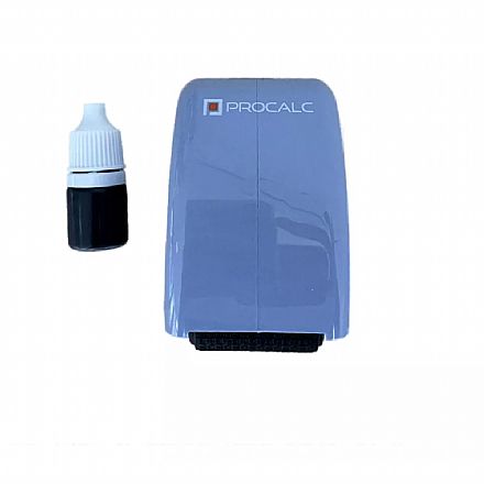 Carimbo de Segurança Roller Procalc - Oculta texto - Com tinta - CS-10