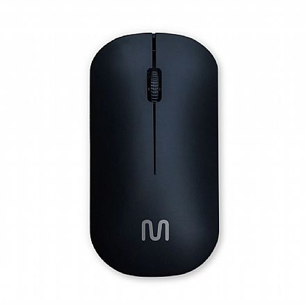 Mouse sem Fio Multilaser MO307 - 2.4GHz - 1200dpi - Preto