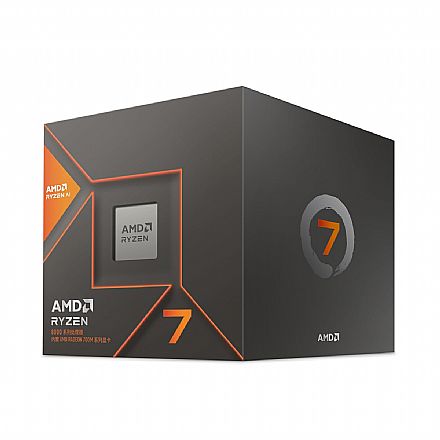 AMD Ryzen 7 8700G - 8 Núcleos - 16 Threads - 4.2GHz (Turbo 5.1 GHz) - Vídeo Integrado - Cache 24MB - AM5 - TDP 65W - 100-100001236BOX