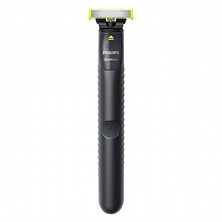Aparador Elétrico Philips OneBlade - Barbeia, Apara e Contorna - Bivolt - Cinza - QP1424/10