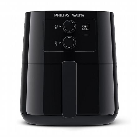Fritadeira Airfryer Philips Walita Série 3000 Grill Edition - 127V - 4,1 Litros - 1400W - Preta - HD9202/91