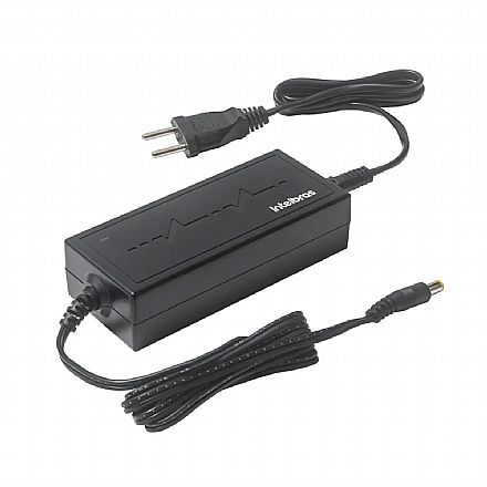 Fonte 12V 5A Intelbras - Ideal para CFTV, Automação, Fita LED e Som Automotivo - EF1205
