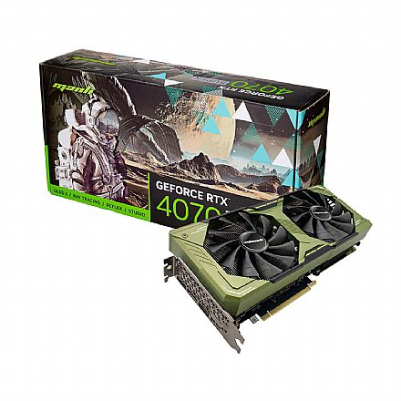 GeForce RTX 4070 Super 12GB GDDR6 192bits - Manli - M-NRTX4070S/6RFHPPP-M2592