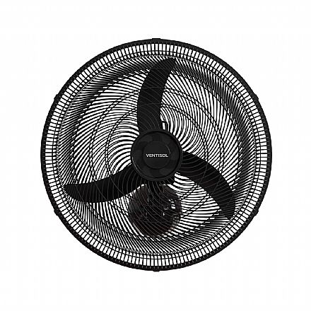 Ventilador de Parede Ventisol New - 50cm - Inclinação Ajustável - 127V - Oscilante - 14063