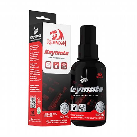Solução para Limpeza de Teclados Redragon Keymate Nano - 60ml - Para Teclado de Desktop e Notebook