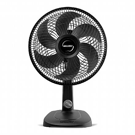 Ventilador de Mesa Mallory Turbo Compact - 30cm - Inclinação Ajustável - 110V - Oscilante - B94401861