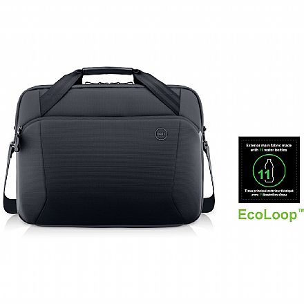 Maleta Dell EcoLoop Pro Slim 15 - para Notebook - Resistente à água - Preta - 460-BDRL