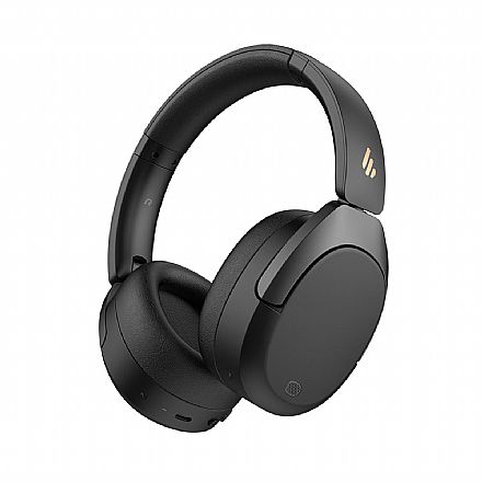 Fone de Ouvido Bluetooth Edifier W830NB - Cancelamento de Ruído ANC - Hi-Res Audio - Dobrável - Preto