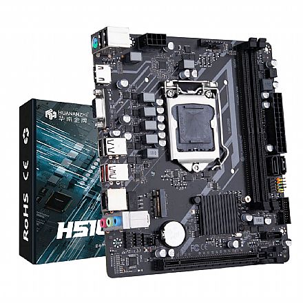 Placa Mãe H510M-VH4 (LGA 1200 - DDR4) - Chipset Intel H510 - Slot M.2