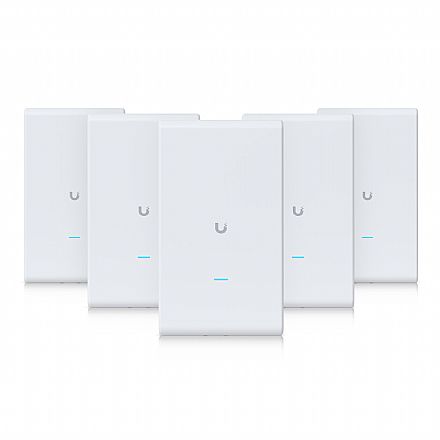 Ponto de Acesso Ubiquiti UniFi AC Mesh Pro UAP-AC-M-PRO-5 - Wi-Fi 5 - Gigabit - Interno ou Externo - Pacote com 5