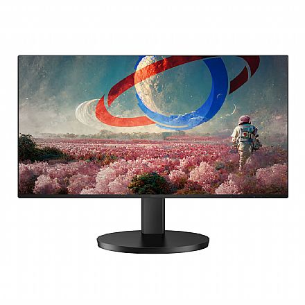 Monitor 24" AOC 24B3HMF2 - Full HD VA - 100Hz - Ajuste de Altura - HDMI/VGA