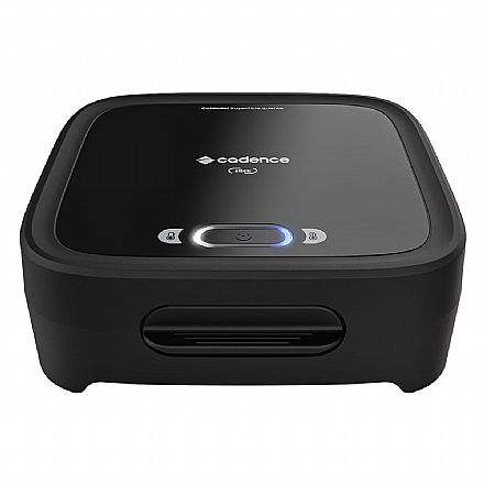 Sanduicheira Elétrica Cadence Click SAN400 - 750W - Chapas Antiaderentes mais Profundas - 127V - Preto - SAN400-127