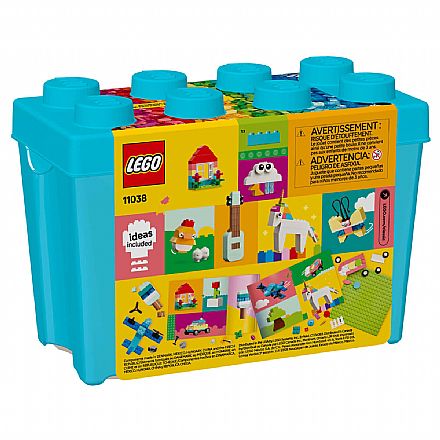 LEGO Classic - Caixa de Peças Criativas Vibrantes - 11038