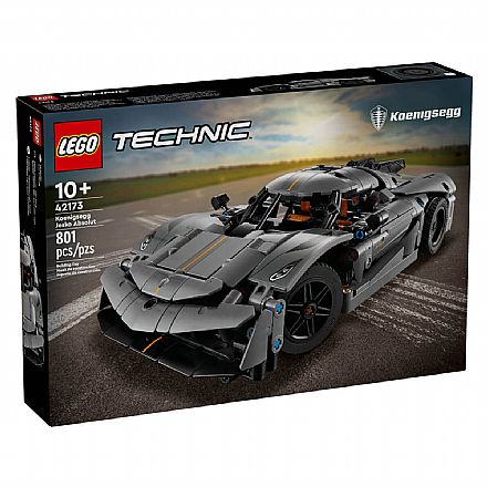 LEGO Technic - Hipercarro Koenigsegg Jesko Absolut Cinza - 42173