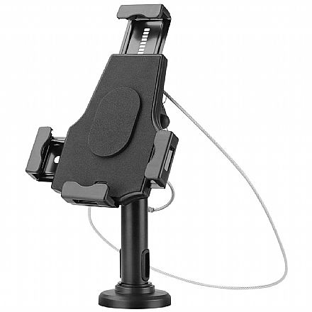 Suporte para Tablet Antifurto - de 7,9" a 10,5" - Rotação 360° - Mesa ou Parede - PcYes PLMSA01A