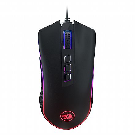 Mouse Gamer Redragon King Cobra 2 FPS - 24000dpi - 7 Botões - RGB Chroma Mk2 - Preto - M711-FPS-1