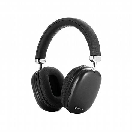 Fone de Ouvido Bluetooth Goldentec GT Max - Microfone - Player Micro SD - Ajustável - 12h Bateria - Preto - 63281