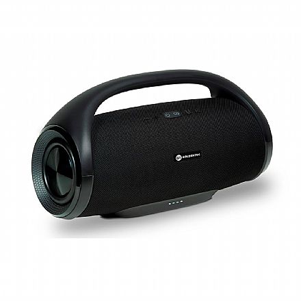 Caixa de Som Bluetooth Goldentec GT Move - Portátil - Até 4h Reprodução - 800w RMS - Preta - 56785