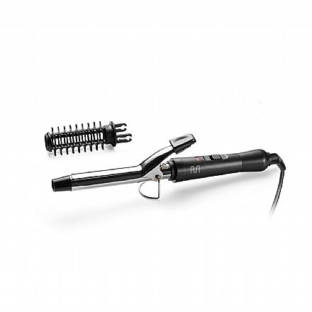 Modelador de Cachos Multilaser Multi Care EB142 - com Escova - Bivolt - 25W - Temperatura até 200°