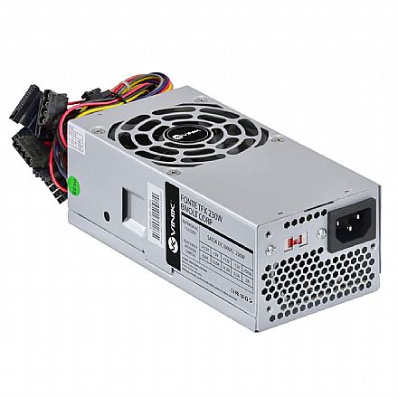 Fonte 230W Vinik VTF230 - Formato TFX Slim - Bivolt