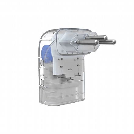Protetor Contra Raios iClamper Pocket Fit 3P 10A - Tecnologia LCF- Transparente - 26802