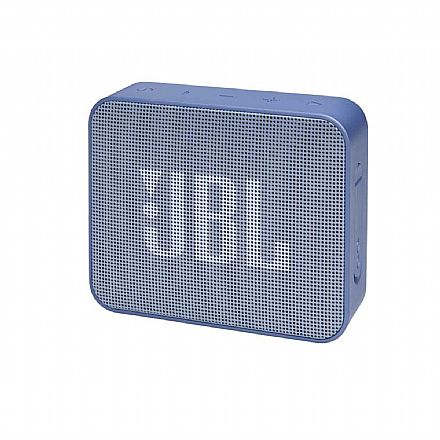 Caixa de Som Portátil JBL GO Essential - Bluetooth - À prova D`Água IPX7 - 3.1W - Azul - JBLGOESBLU