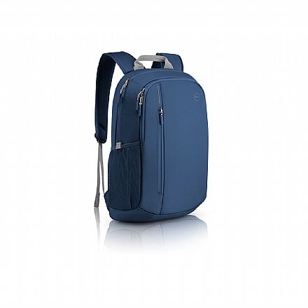 Mochila Dell EcoLoop Urban - para Notebook - 20 Litros - Ecológica - Azul - 460-BDJU