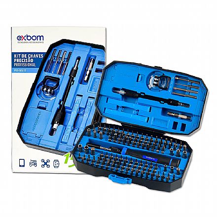 Kit Chaves de Precisao Profissional 152 peças - PRO-CKS152