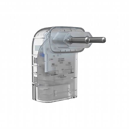 Protetor Contra Raios Clamper iClamper Pocket Fit 2P 10A -Tecnologia LCF - Transparente - 26791