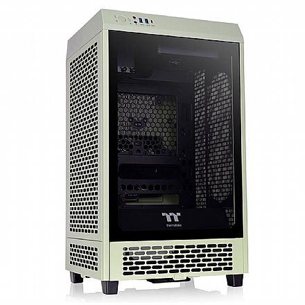 Gabinete Thermaltake The Tower 200 Matcha Green Edition - Vidro Temperado - 2 x Fan 140mm - Mini ITX Tower - CA-1X9-00SEWN-00
