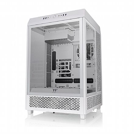 Gabinete Thermaltake The Tower 500 Snow Edition - Vidro Temperado - Mid Tower E-ATX - CA-1X1-00M6WN-00