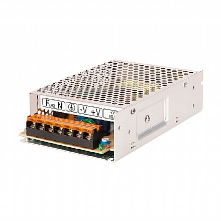 Fonte Chaveada para CFTV - Tipo Colmeia - 12.8V 10A - 120W - Bivolt - Ideal para CFTV, Automação e LED - Intelbras EFM1210G2