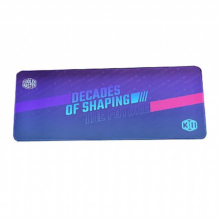Mousepad Gamer Cooler Master Edição de Aniversario XL - 800 x 300 x 3 mm - Neon