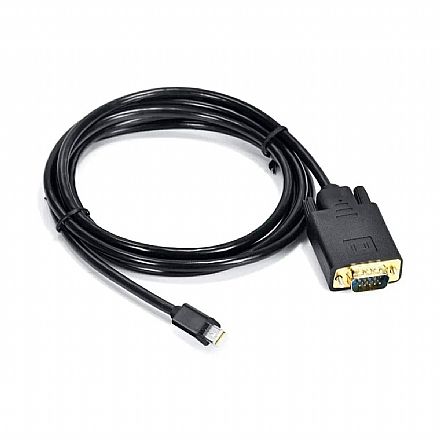 Cabo Mini DisplayPort para VGA - 1.8m - Preto - MB1417
