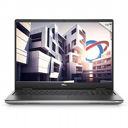 Notebook Dell Workstation Precision 7680 - Intel i7 13850HX vPro, 32GB, GeForce RTX A2000, SSD 512GB, Tela 16" Full HD+, Rede RJ45, Windows 11 Professional - Grafite - Outlet