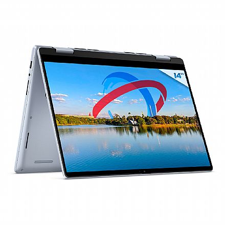Notebook Dell Inspiron 7440 2 em 1 - Intel i5 1334U, RAM 16GB, SSD 512GB, Tela 14" Touch Full HD+, Windows 11 - Prata - Outlet
