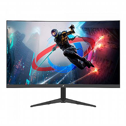 Monitor Gamer 27" Precision Curvo SFPCB-27180-QHD - Quad HD 2560 x 1440 - Painel VA - 180Hz - 1ms - FreeSync/G-Sync - HDMI/DisplayPort