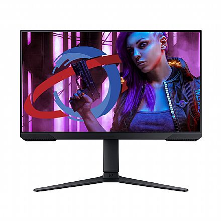 Monitor Gamer 27" Samsung Odyssey G3 - Full HD - 180Hz - Vertical - Regulagem de Altura, Rotação 90° Pivot - VA - HDR - FreeSync Premium - HDMI/DisplayPort - LS27DG300ELXZD
