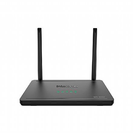 Roteador Wi-Fi Intelbras Wi-Force W4-300F - 300Mbps - 2 Antenas 2.4GHz - 4750089