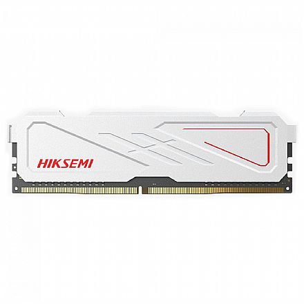 Memória 8GB DDR4 3200MHz Hiksemi Armor - CL22 - Dissipador Branco - HSC408U32E2