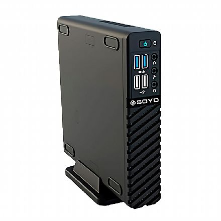 Computador Soyo S-Mini - Intel i5 10210U, 8GB, SSD 240GB, Wi-Fi, VESA, Windows 11 Professional - S01LCI5CM824W
