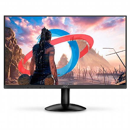Monitor Gamer 24" AOC 24B30HM2 - Full HD - 100Hz - 1ms - Preto - Adaptive Sync