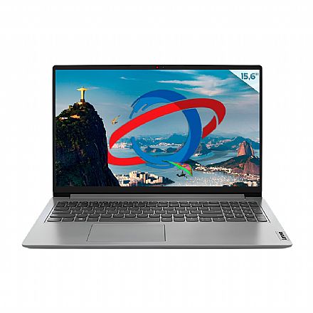 Notebook Lenovo Ideapad 1i - Intel i3 1215U, RAM 4GB, SSD 128GB, Tela 15.6" HD, Linux - Cloud Grey - 82VYS01100