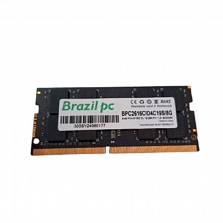Memória SODIMM 8GB DDR4 2666MHz - para Notebook - OEM
