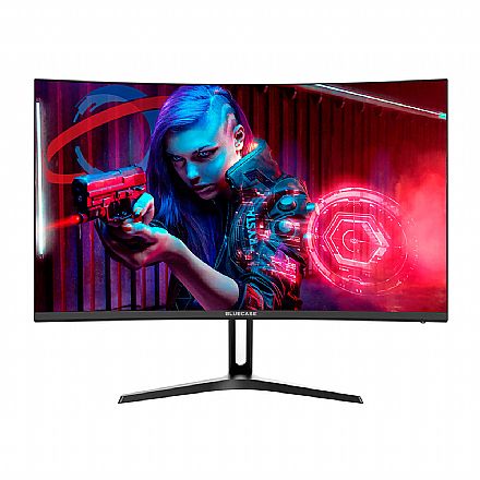 Monitor Gamer 23.6" Bluecase Arcus - Full HD - Curvo - 180Hz - 120% SRGB - BM24FFD3GC