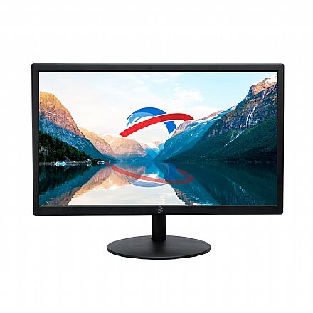 Monitor 20" BPC 20WR - HD+ - 75Hz - 5ms - Padrão Vesa - HDMI/VGA