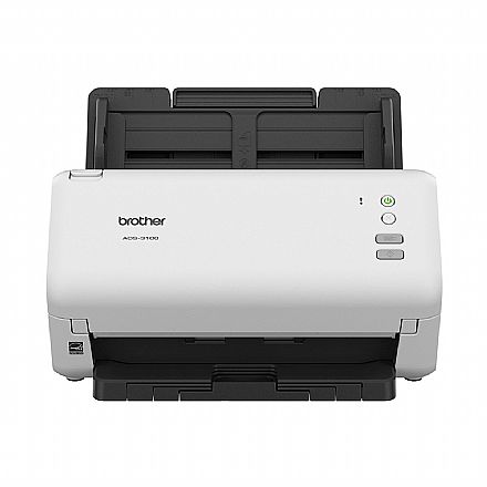 Scanner de Mesa Brother ADS 3100 - Digitalização Duplex - 1200dpi - 40ppm - USB - Bivolt