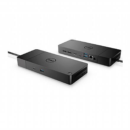 Dock Station Dell WD19S - USB-C - Modular - Ethernet Gigabit RJ-45 - HDMI + 2 x DisplayPort - HUB USB 3.2 - 210-AZBP-CP92